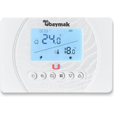 Baymak Logı Pro S Proğramlanabilir Kablosuz Oda Termostatı