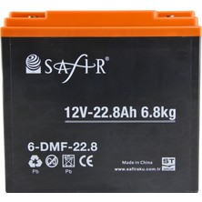 Safir 12 V - 22.8 Ah Grafen Jel Akü