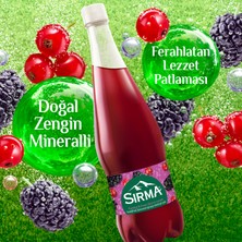 Sırma B Vitaminli Karadut & Frenk Üzümü Aromalı Maden Suyu 1 L X4 Adet