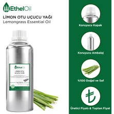 Etheloil Limon Otu Uçucu Yağı - Etheloil - 1 kg Saf ve Doğal Uçucu Yağ - Üretici Firma