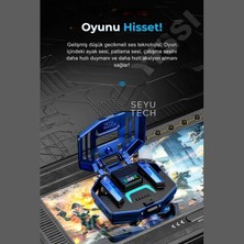 Dx-05 Gaming Oyuncu Kulaklığı 360° Ses/anc Ios ve Android Tüm Telefonlara Uyumlu Bluetooth Kulaklık