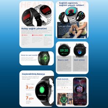 Seyutech Watch Hx-4 Pro Harvox Akıllı Saat Iphone ve Android Tüm Telefonlara Uyumlu