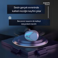 Seyutech M99 Plus+ Oyuncu Kulaklığı Enc Mod Aktif Ios ve Android Tüm Telefonlara Uyumlu Bluetooth Kulaklık