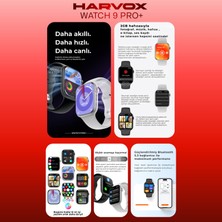 Seyutech Watch 9 Pro+ Harvox Akıllı Saat Iphone ve Android Tüm Akıllı Telefonlara Uyumlu