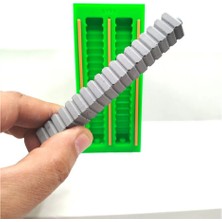 Minyatür Inşaat Maketleri Için Ithal Epoksi ve Alçı Döküme Için Geçmeli Sütun Kalıp