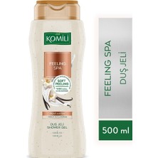 Komili Feeling Spa Yoğun Nemlendirme Vegan Vanilya Duş Jeli 500 ml