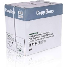 Mopak Copy Boss A4 80 Gr/m² Fotokopi Kağıdı 500 sayfa 5'li Paket / Koli