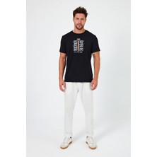 Alexander Gardi Baskılı Regular Fit T-Shirt (E24-00213)