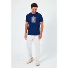Alexander Gardi Baskılı Regular Fit T-Shirt (E24-00213)