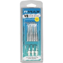 Ryuji V8 8cm 5.5gr Silikon Yem Pearl Glow