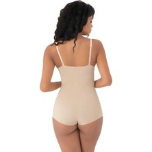 Tezzgelsin Kadın Lazer Kesim Toparlayıcı Göğüs Altı Askılı Body Korse