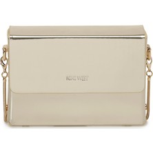Nine West Boxy 4pr Altın Kadın Clutch