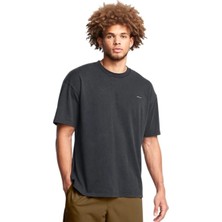 Under Armour Heavyweight Oversized Erkek Siyah Günlük Stil T-Shirt 1389147-001
