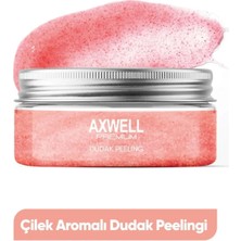 Axwell Premium Çilek Aromalı Dudak Bakım Peelingi 30ml