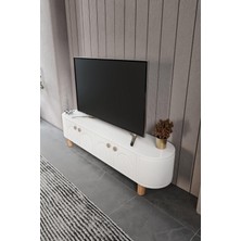 Venüs Vns Modüler Mebran Kapak. Duru Tv SEHPAS180 cm Perast Oval Tv Ünitesi