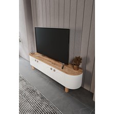 Venüs Vns Modüler Mebran Kapak. Duru Tv SEHPAS180 cm Perast Oval Tv Ünitesi