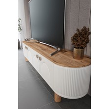 Venüs Vns Modüler Mebran Kapak. Duru Tv SEHPAS180 cm Perast Oval Tv Ünitesi