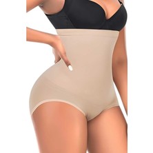 Tezzgelsin Kadın Toparlayıcı Dikişsiz Yüksek Bel Slip Korse