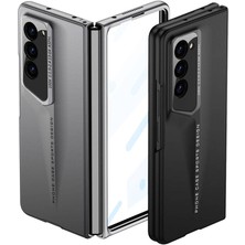 BTHM Store Galaxy Z Fold 6 Kılıf Ultra Ince Kamera Korumalı Sert Rubber Zore Procase Kapak-Siyah