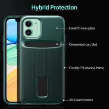 Esr iPhone 11 Kılıf,wallet Armor-Pine Green