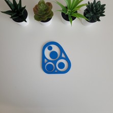 Karmelom Studio 3 Bölmeli Spirograf Cetvel Set