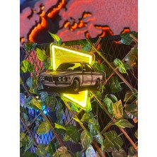 Neonite 'Bmw' Işıklı Ve Uv Baskılı Neon Led Dekoratif Duvar Tabelası (39x31cm)