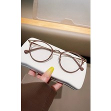 Corney Design Linda Kahverengi Gözlük (Mavi Işık Filtreli)