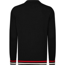 Felix Hardy Erkek Polo Yaka Uzun Kollu Kazak