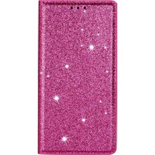 MY Boutique1 IPhone 12 Kart Tutucu Manyetik Kapatma Pu Deri Için Glitter Flip Case (Yurt Dışından)