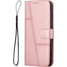 MY Boutique1 Xiaomi Poco M6 4g Yan Toka Için Flip Case Tam Koruma Kartı Pu (Yurt Dışından)