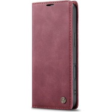 MY Boutique1 IPhone 16 Için Flip Case Manyetik Kapatma Darbeye Vintage Pu Deri (Yurt Dışından)