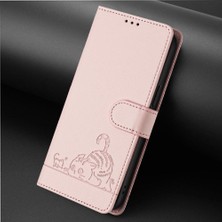 MY Boutique1 Xiaomi 13 Pro 5g Için Kılıf Cüzdan Kapak Çevirin Kart Yuvası Tutucu Kickstand Kedi (Yurt Dışından)