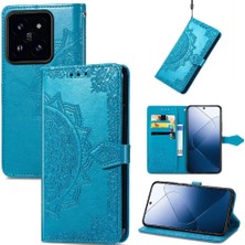 MY Boutique1 Xiaomi 14T Pro Için Flip Case Zarif Desen Kapak Çevirin Deri Kılıf (Yurt Dışından)