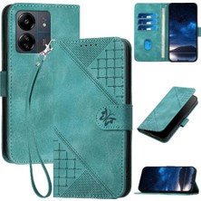 MY Boutique1 Xiaomi Redmi 13C 4g Için Flip Case ve Kredi Kartı Yuvası Yüksek Kaliteli Telefon (Yurt Dışından)