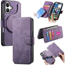 MY Boutique1 Iphone 16 Için Flip Case Artı Kart Standı Cüzdan Mıknatıs Koruyucu Malzeme (Yurt Dışından)