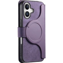 MY Boutique1 Iphone 16 Için Flip Case Artı Kart Standı Cüzdan Mıknatıs Koruyucu Malzeme (Yurt Dışından)