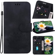 MY Boutique1 Xiaomi Redmi Not 9s Için Flip Case Cüzdan Kabartma Lotus Çiçek Manyetik (Yurt Dışından)