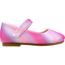 Nubebe Rainbow Kız Çocuk Babet Fusya