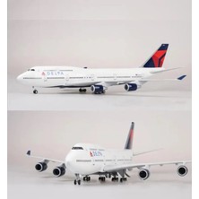 B747 Yolcu Uçağı Model Uçak 1/150 Ölçek 47CM