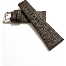 Fado Dizel Saat Uyumlu  32 mm  Hakiki Bufolo  Derisi  Kahverengi