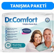 Dr.comfort Dr Comfort Yetişkin Bel Bantlı Hasta Bezi L Boy 30LU