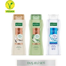 Komili Feeling Spa & Micellar Vegan Duş Jeli Seti 500 ml x 3 adet