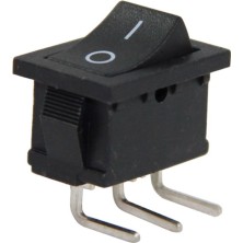 Robo Dünya Yükseltici Anahtar Siyah 3p 0-1 90° Pcb Bacak