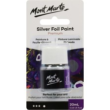 MONT MARTE Gümüş Folyo Boya 20 ml