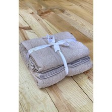 Ipekçe Home  Pamuk Bukle Kurdeleli Modal 3’Lü Havlu Set