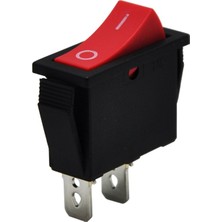 Robo Dünya Tekli Dar Işıksız Anahtar Kırmızı 2p