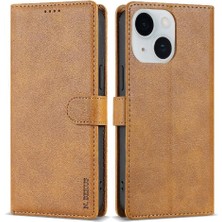 SZY Mall IPhone 14 Için Flip Case Artı Çift Katmanlı Koruma Manyetik Kapatma Kartı (Yurt Dışından)