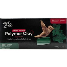 MONT MARTE mm Make N Bake Polimer Kil Signature 400G - Basic Green