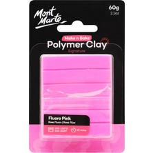 MONT MARTE mm Make N Bake Polimer Kil Signature 60G - Fluoro Pink
