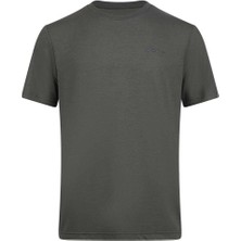 2AS Viloft Sıfır Yaka Antrasit Erkek T-Shirt